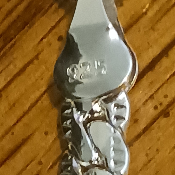 Sterling Silver chain (Sideways flat links) - Picture 4 of 4